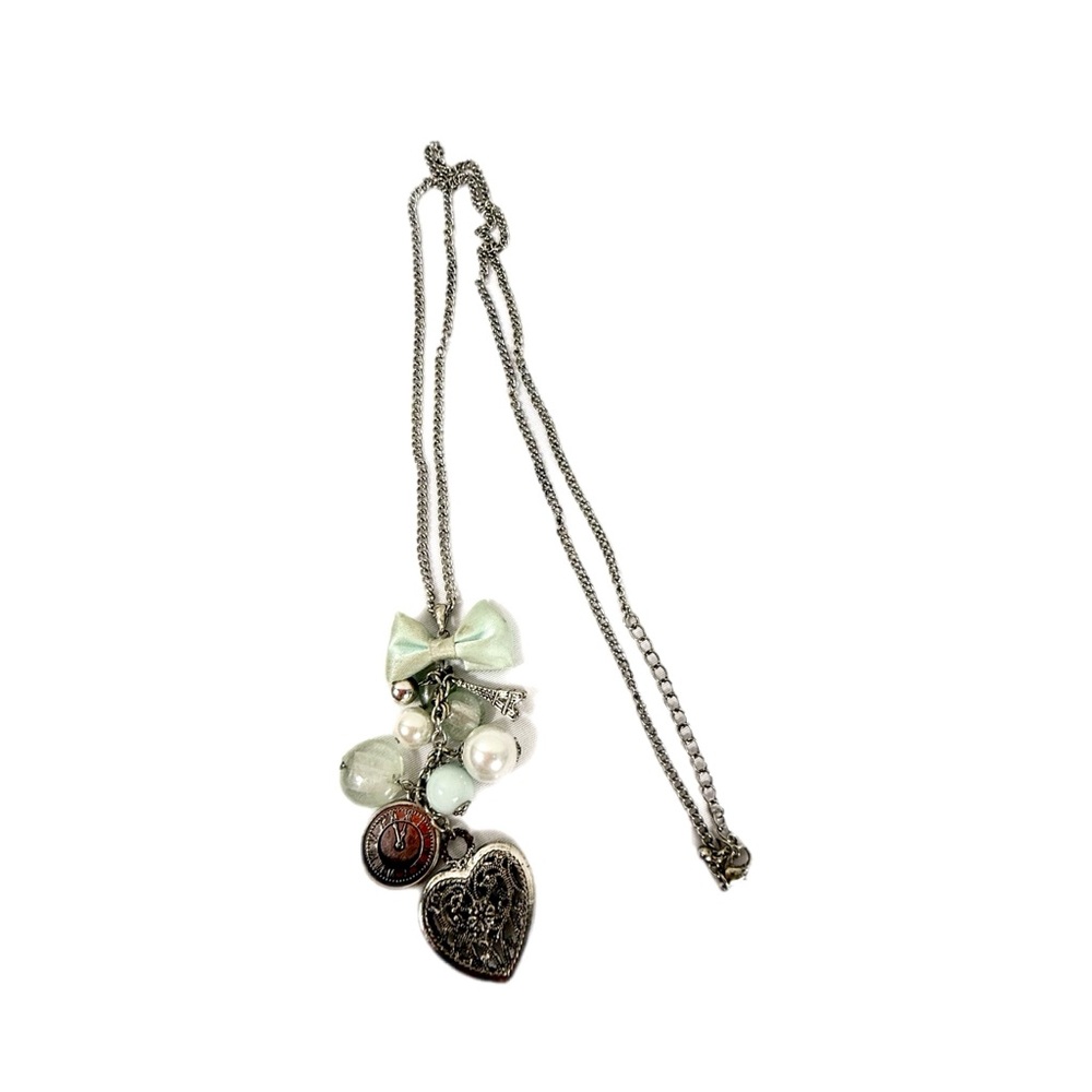 Silver Heart Pendant Necklace